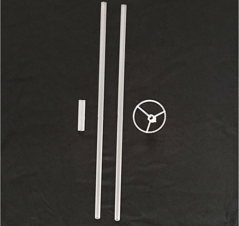 Party Decoration Heart-shaped LED Large Size Bobo Balloon With 13.8 Inch Tow Bar Valentine's Day String Lights Balloons Colorful