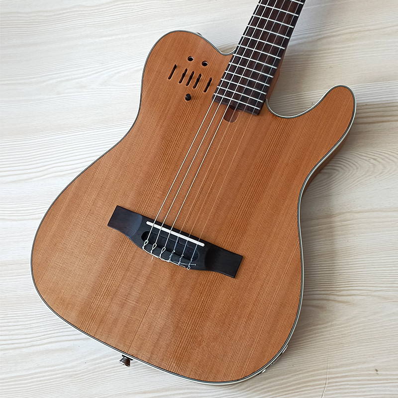 Full handmade s ilent classical guitar a class red cedar top rosewood fingerboard matte finish silent electic classi cal guitarr
Full handmade s ilent classical guitar a class red cedar top rosewood fingerboard matte finish silent electic classi cal guitarr