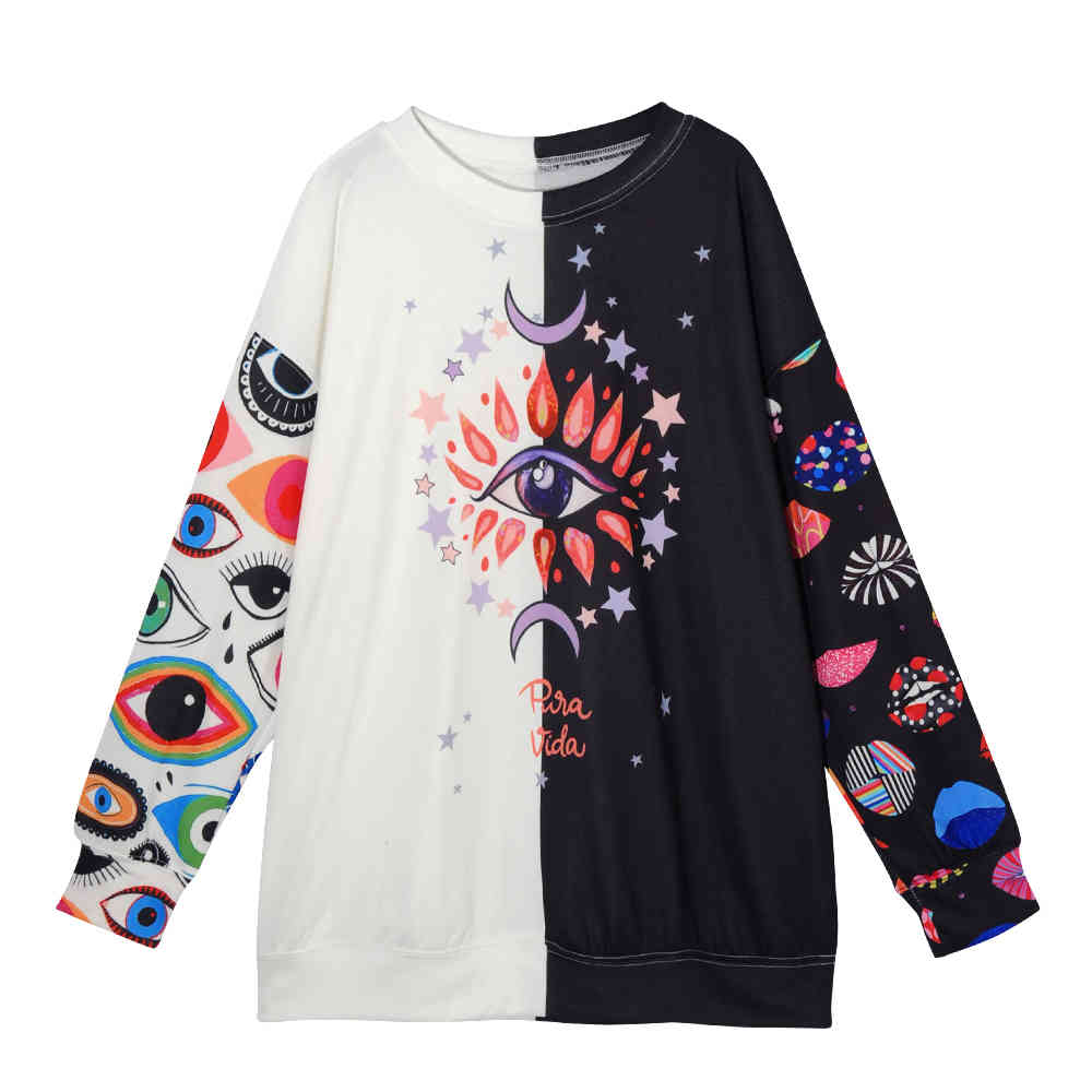 women's sweaters vintage female o-neck printed sleeve long hoodies sweatshirt winter casual cotton loose jumper hip hop clothes rled, White;black
women's sweaters vintage female o-neck printed sleeve long hoodies sweatshirt winter casual cotton loose jumper hip hop clothes rled, White;black