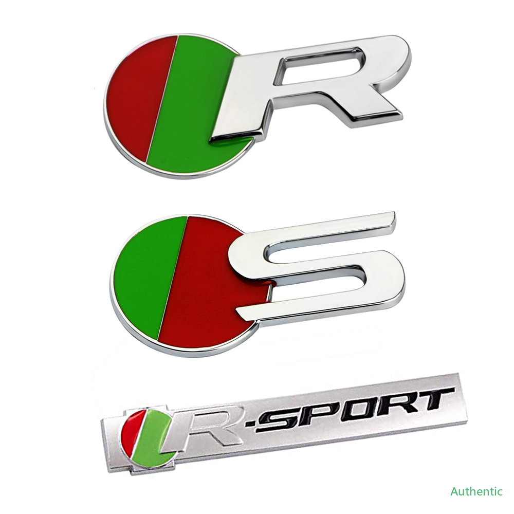 R-SPORT R S Logo Nameplate For Jaguar E-PACE I-PACE S-TYPE XF XE XJ XF F-PACE Car Fender Trunk 3D Badge Sticker Accessories
R-SPORT R S Logo Nameplate For Jaguar E-PACE I-PACE S-TYPE XF XE XJ XF F-PACE Car Fender Trunk 3D Badge Sticker Accessories