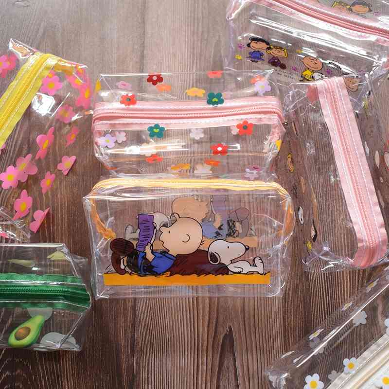 Japan and South Korea transparent cosmetic cartoon female portable ins wind large capacity girl simple storage waterproof wash bag, Bird making up bag
Japan and South Korea transparent cosmetic cartoon female portable ins wind large capacity girl simple storage waterproof wash bag, Bird making up bag