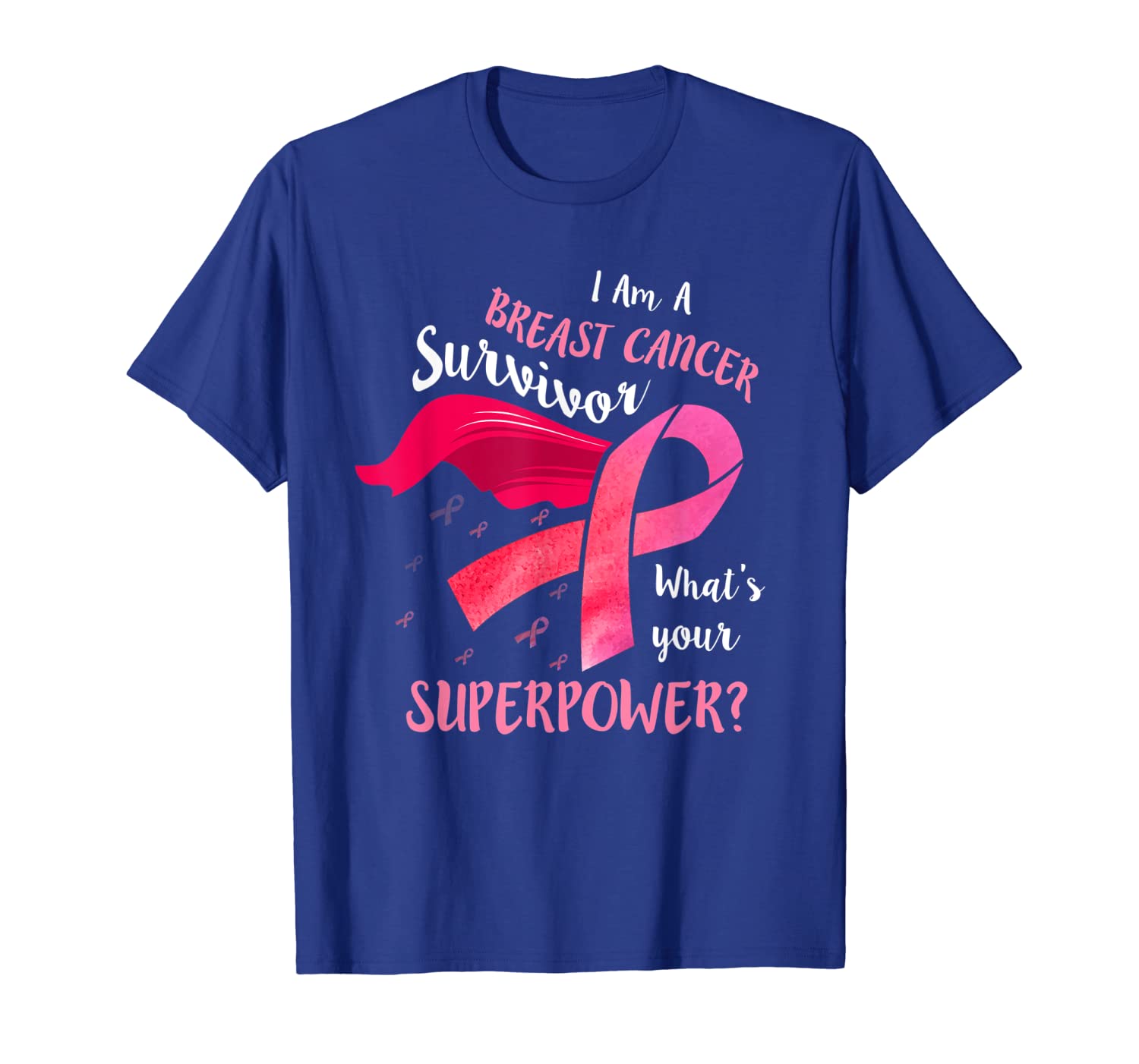 i am a breast cancer survivor what s your superpower t-shirt, White;black
i am a breast cancer survivor what s your superpower t-shirt, White;black