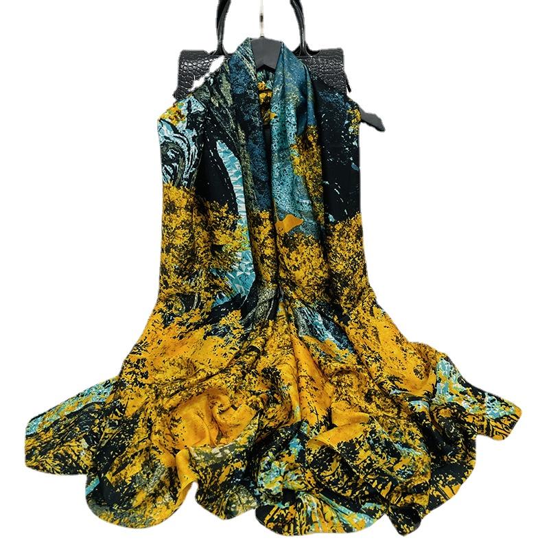 Scarves Spring And Autumn Fashion Printed Women Beach Hijab Shawls Wraps Long Thin Air Condition Outdoor
Scarves Spring And Autumn Fashion Printed Women Beach Hijab Shawls Wraps Long Thin Air Condition Outdoor