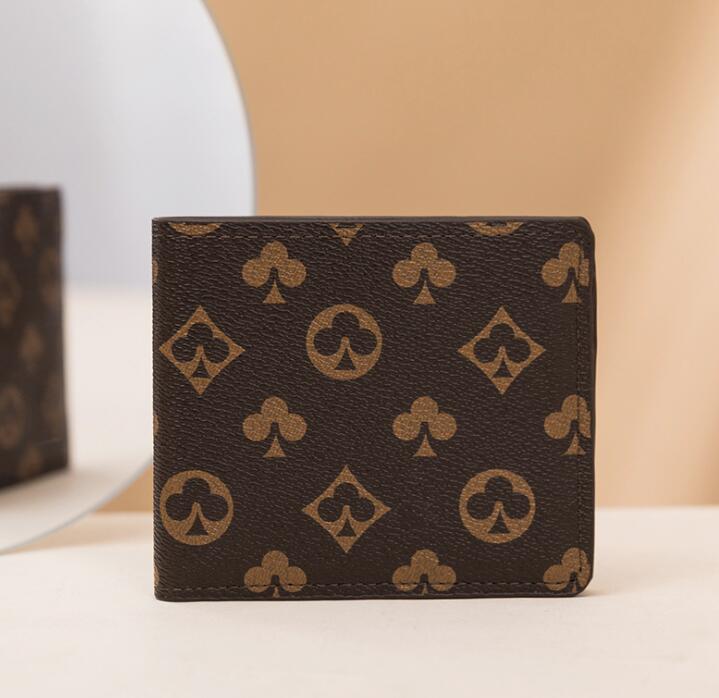 High Quality Men Short Wallet Holders Classic Wallets plaid style Fashion Designer mens purses Letter PU Leather Womens purse Luxury unisex moneybag 6022, Brown plaid
High Quality Men Short Wallet Holders Classic Wallets plaid style Fashion Designer mens purses Letter PU Leather Womens purse Luxury unisex moneybag 6022, Brown plaid