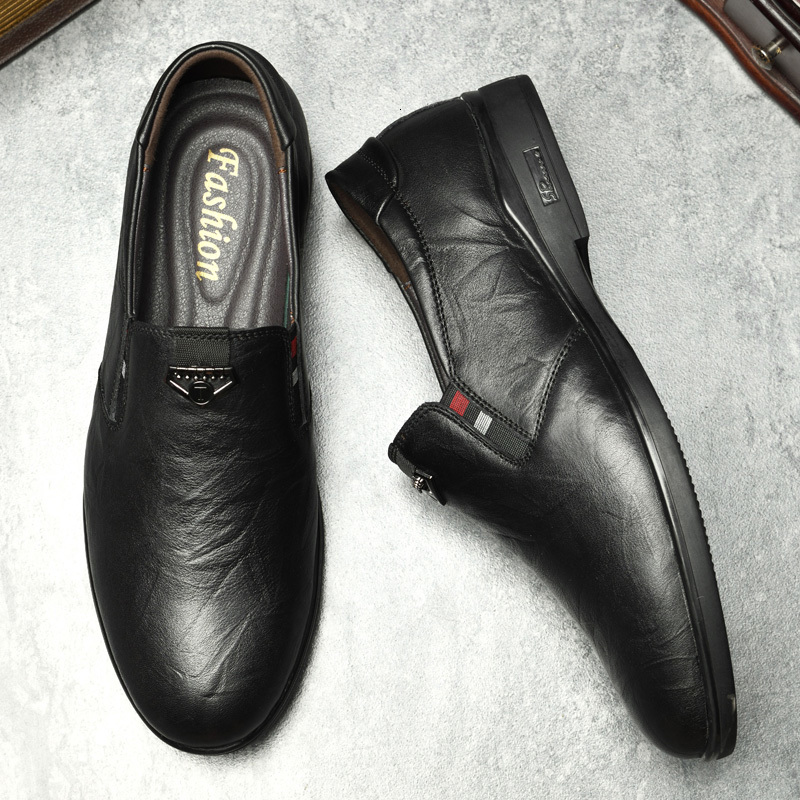 dress shoes men formal business loafers male elegant gentleman men's casual genuine leather footwear moccasins man driving flats y, Black
dress shoes men formal business loafers male elegant gentleman men's casual genuine leather footwear moccasins man driving flats y, Black