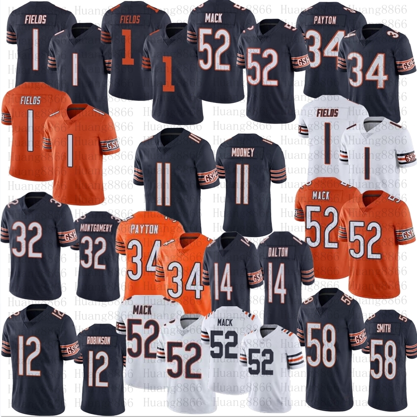 Men womens youth football 1 Justin Fields 34 Walter Payton 32 David Montgomery 11 Darnell Mooney Jersey, As
Men womens youth football 1 Justin Fields 34 Walter Payton 32 David Montgomery 11 Darnell Mooney Jersey, As
