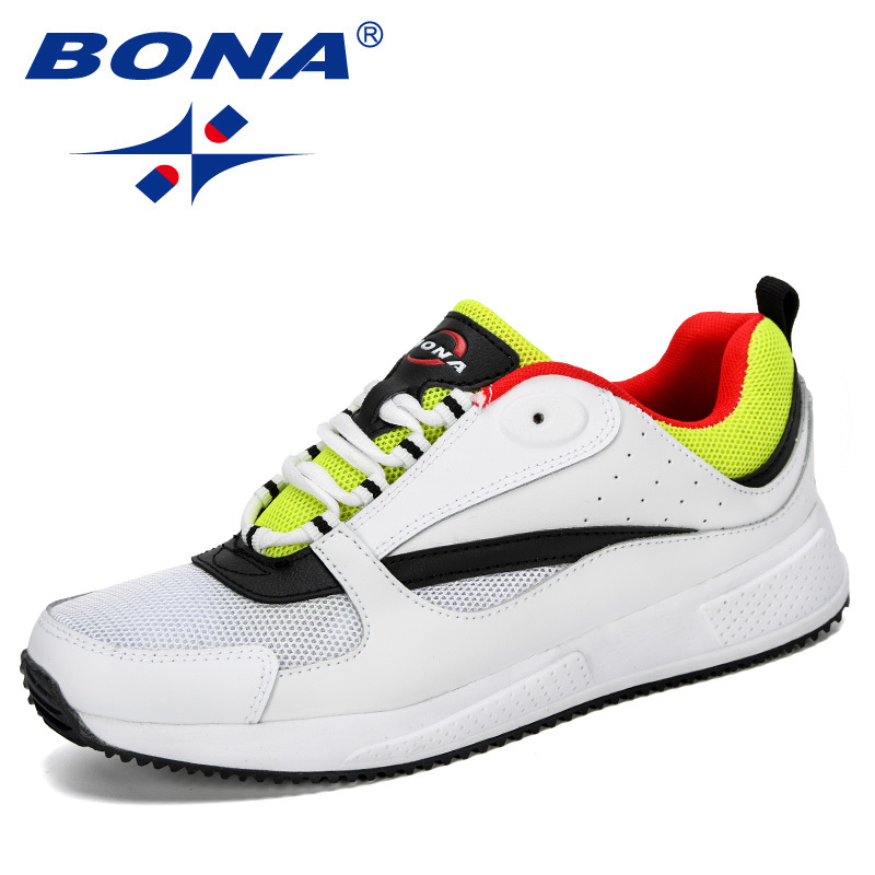 BONA 2019 New Designers Cow Split Mesh Men Running Shoes Outdoor Sneakers Outsole Athletic Sport Shoes Training Zapatills Trendy, Black
BONA 2019 New Designers Cow Split Mesh Men Running Shoes Outdoor Sneakers Outsole Athletic Sport Shoes Training Zapatills Trendy, Black
