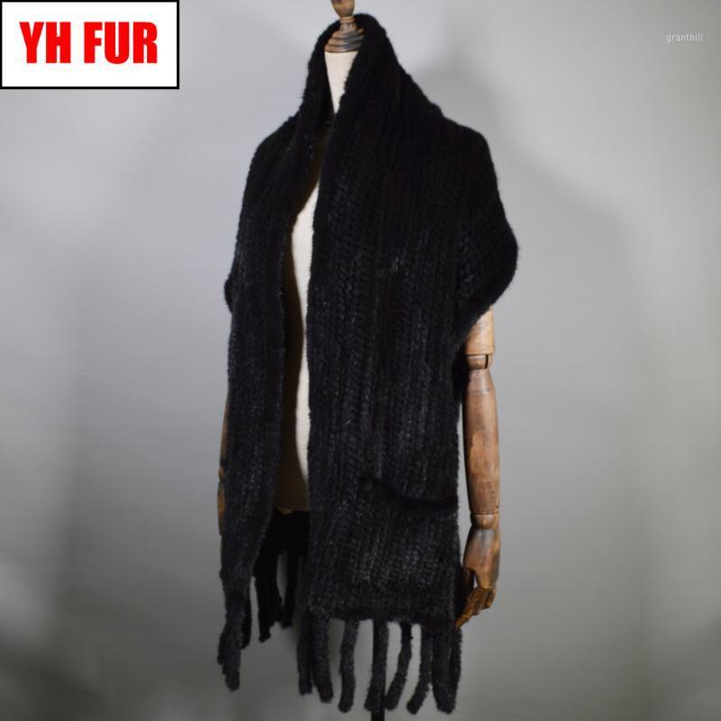 Scarves 2021 Winter Lady Long Style Real Natural Scarf Women Shawl Tassel Knit, Blue;gray
Scarves 2021 Winter Lady Long Style Real Natural Scarf Women Shawl Tassel Knit, Blue;gray