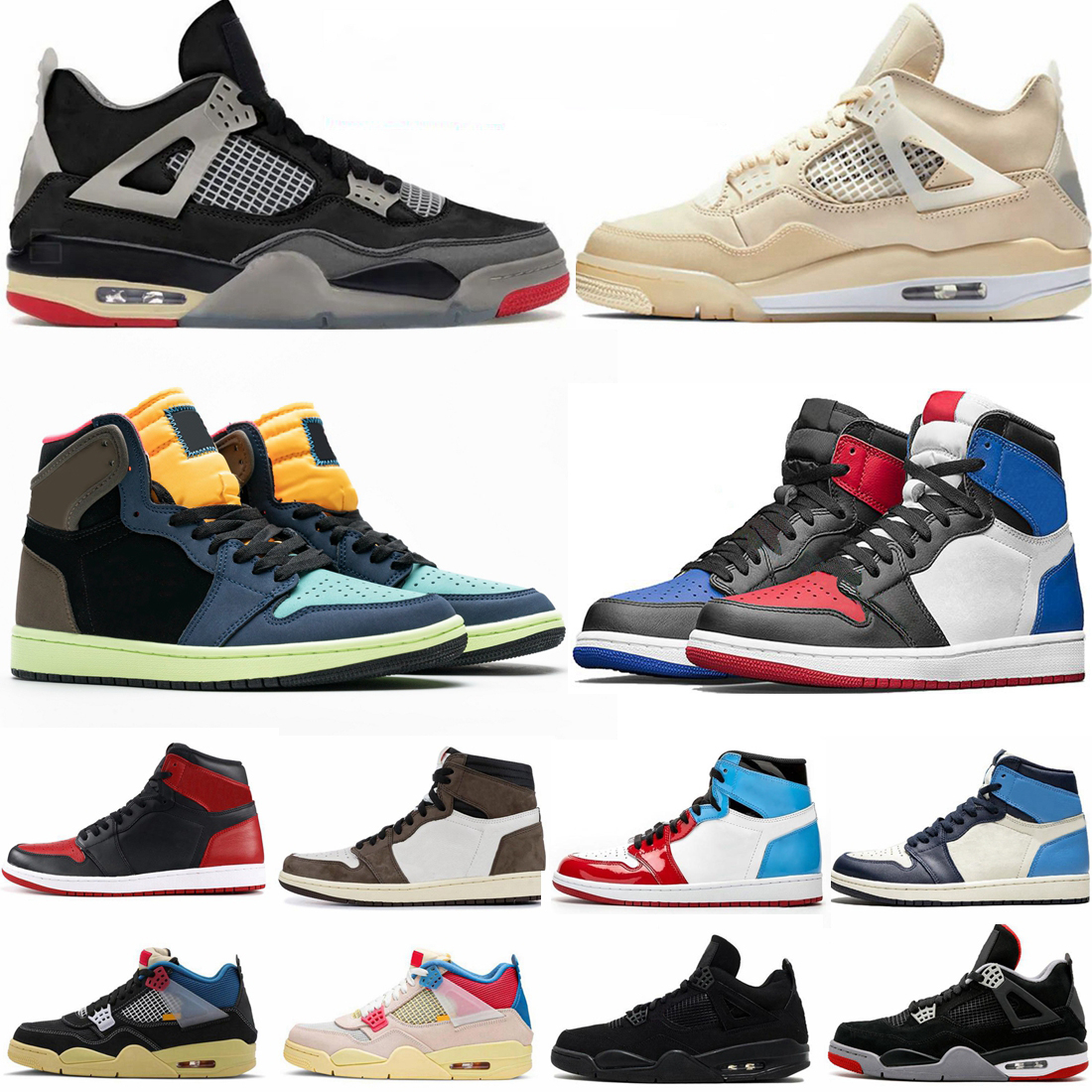 1 1s Travis Scotts Obsidian UNC Fearless Twist What The Mens Basketball Shoes Black Cat Bred 4 4s Sail Guava Ice Women Sneakers
1 1s Travis Scotts Obsidian UNC Fearless Twist What The Mens Basketball Shoes Black Cat Bred 4 4s Sail Guava Ice Women Sneakers