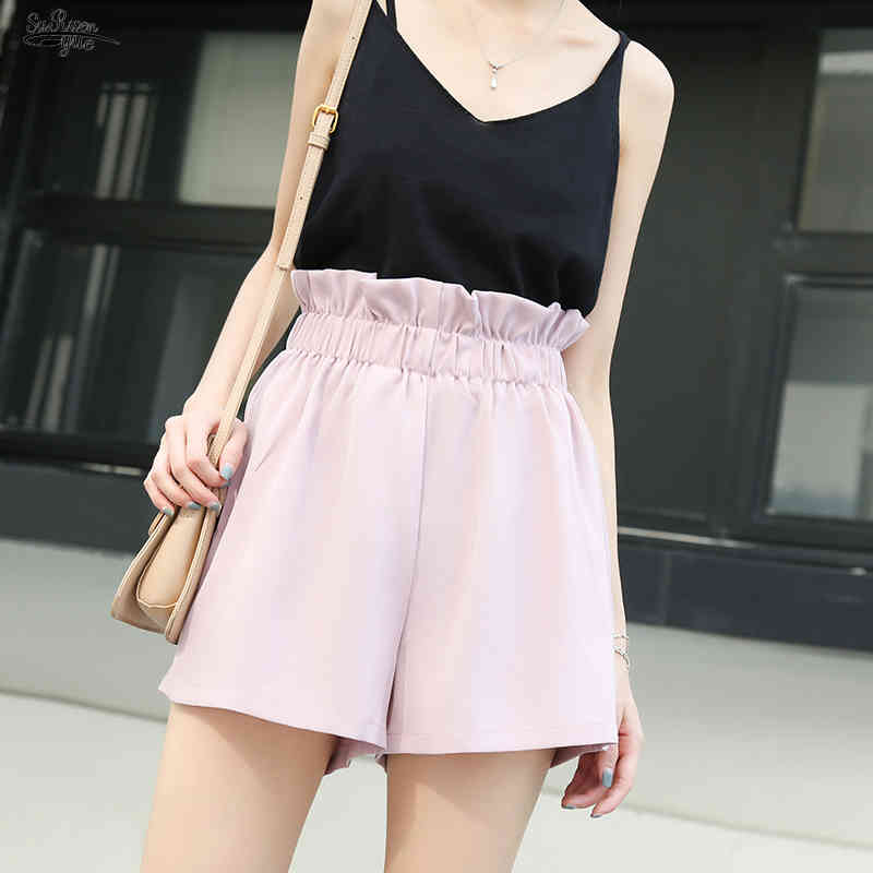 Korean Streetwear Summer Women Shorts Arrival Waist Wide Leg Black Pink High Elastic Femme 8738 50 210521
Korean Streetwear Summer Women Shorts Arrival Waist Wide Leg Black Pink High Elastic Femme 8738 50 210521