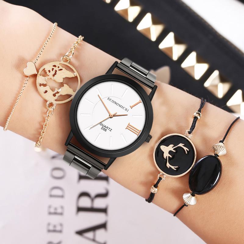 Pcs Set Women's Luxury Analog Quartz Wrist Watches With Bracelets Top Style Ladies Watch Fashion Women Wristwatch Wristwatches
Pcs Set Women's Luxury Analog Quartz Wrist Watches With Bracelets Top Style Ladies Watch Fashion Women Wristwatch Wristwatches