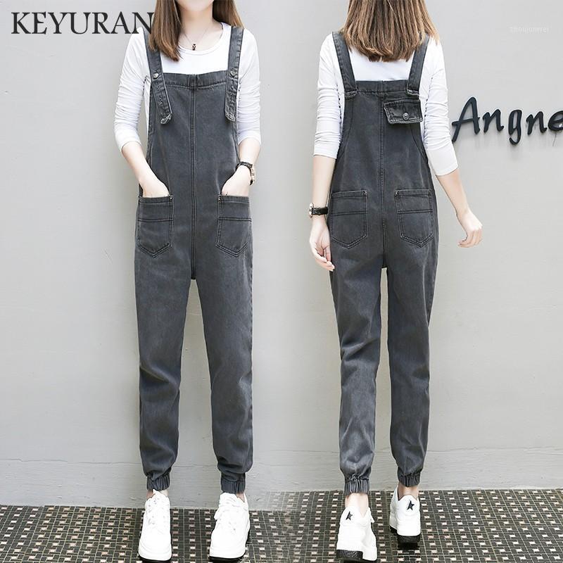 Women's Jumpsuits & Rompers 2021 Autumn Fashion Black Denim Women Long Loose Pockets Jeans Female Skinny Overalls Harem Pants
Women's Jumpsuits & Rompers 2021 Autumn Fashion Black Denim Women Long Loose Pockets Jeans Female Skinny Overalls Harem Pants