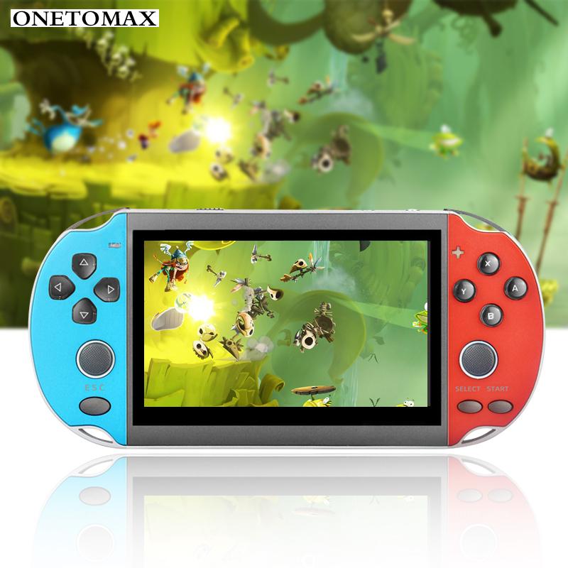 Handheld Video Gaming Consoles Device 4.3 Inch 8G Dual Joystick For PSP Built-in 10000 Games Color Screen Game Console Portable Players
Handheld Video Gaming Consoles Device 4.3 Inch 8G Dual Joystick For PSP Built-in 10000 Games Color Screen Game Console Portable Players