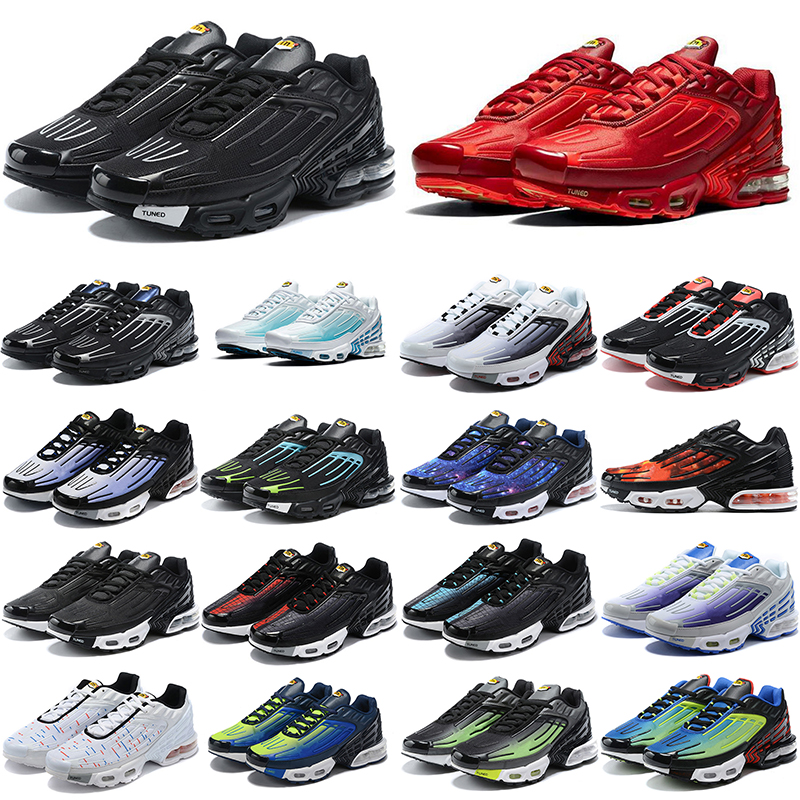 Plus 3 Classic running shoes original man woman Triple white black red Iridescent laser blue sky OG bred hyper orange spider purple nebula USA Neon good violet 3s, Red spider
Plus 3 Classic running shoes original man woman Triple white black red Iridescent laser blue sky OG bred hyper orange spider purple nebula USA Neon good violet 3s, Red spider