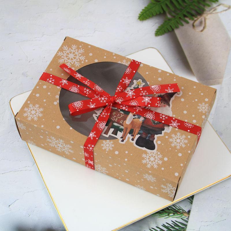 Gift Wrap Christmas Window Biscuit Candy Box European Style Small House Kraft Paper Packaging Carton
Gift Wrap Christmas Window Biscuit Candy Box European Style Small House Kraft Paper Packaging Carton
