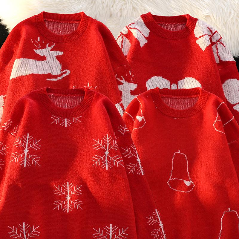 Women' Sweaters Christmas Red Long Sleeve Women Casual Sweater Autumn Winter Animal Design Female Pullover Fashion Soft Knitted Tops 2XL, 170 red
Women' Sweaters Christmas Red Long Sleeve Women Casual Sweater Autumn Winter Animal Design Female Pullover Fashion Soft Knitted Tops 2XL, 170 red