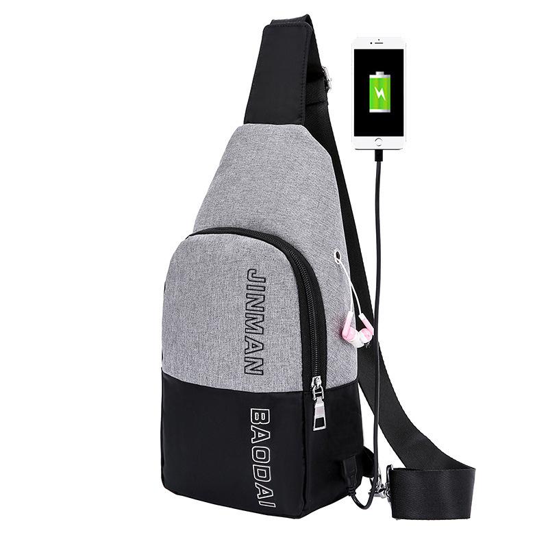 Waist Bags 2021 Waterproof Men's Bag USB Multi-purpose Slant Span For Outdoor Riding Anti-theft Chest
Waist Bags 2021 Waterproof Men's Bag USB Multi-purpose Slant Span For Outdoor Riding Anti-theft Chest