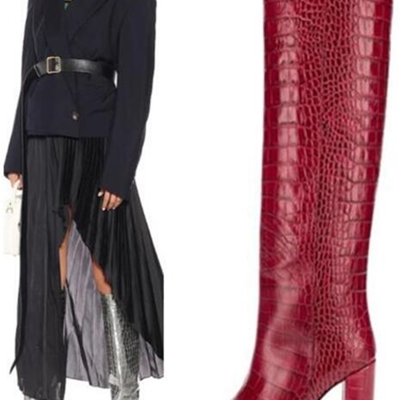 boots pointy toe impression python square heels woman gliding on her knee high boots long yellow black knight iln2
boots pointy toe impression python square heels woman gliding on her knee high boots long yellow black knight iln2