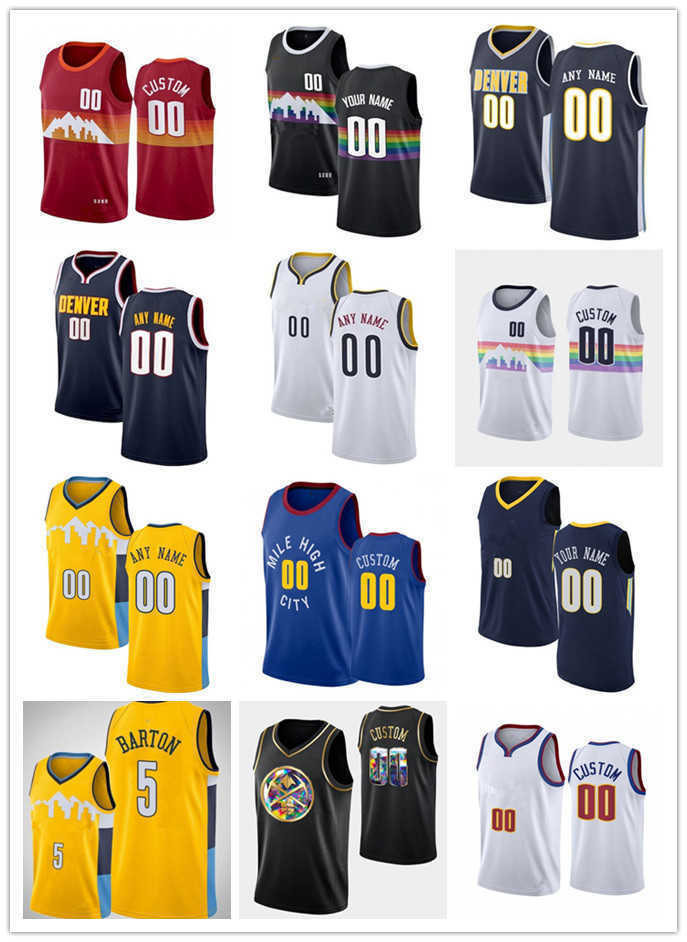 75th Custom Mens Womens Youth DenverNuggets5 Will Barton 10 Bol Bol 7 Facundo Campazzo 31 Vlatko Cancar Basketball Jerseys, Color
75th Custom Mens Womens Youth DenverNuggets5 Will Barton 10 Bol Bol 7 Facundo Campazzo 31 Vlatko Cancar Basketball Jerseys, Color