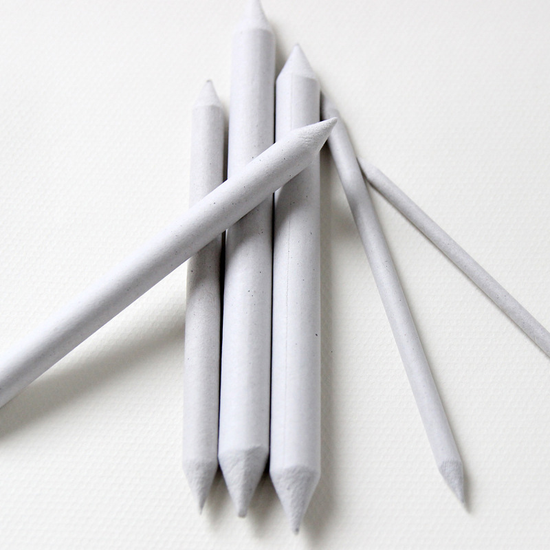 Rice Paper Smudge Stump Stick Premium 6 Pcs Art Sets Tortillon Sketch Painting Supplies Office School Supplies