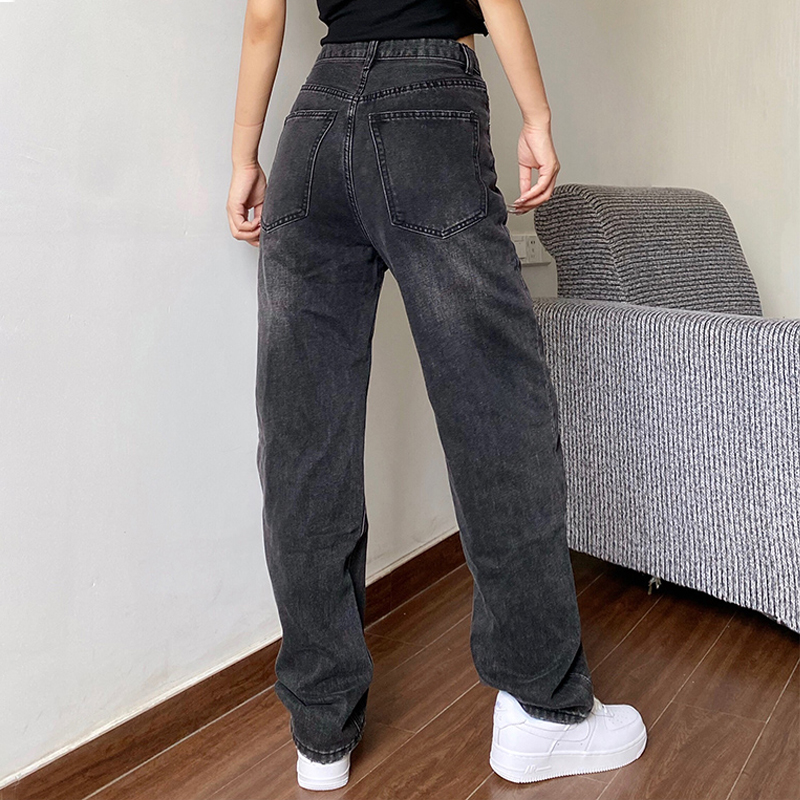 2021mom jeans womens jeans baggy high waist straight pants women 2021 white black fashion casual loose undefined trousers, Blue
2021mom jeans womens jeans baggy high waist straight pants women 2021 white black fashion casual loose undefined trousers, Blue