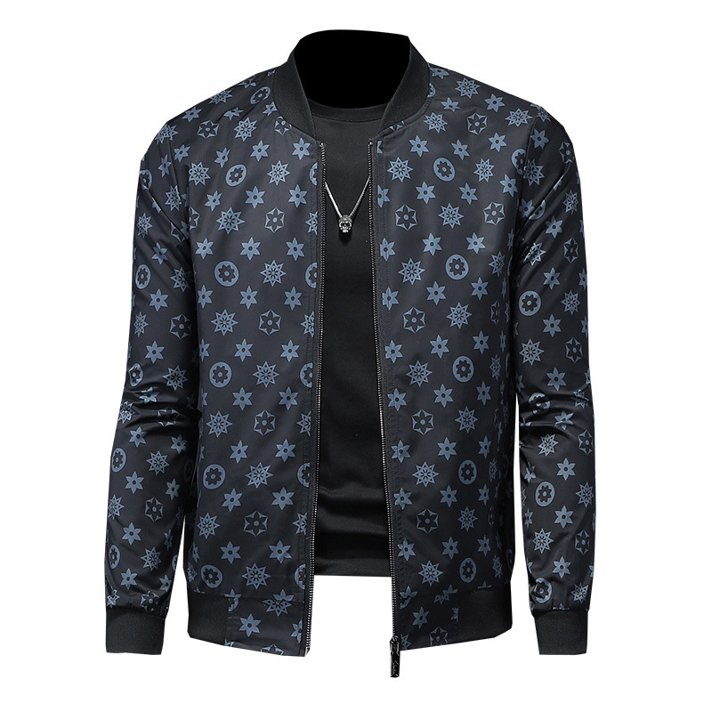 High Quality Jacket Great Designer O-neck Collar Classic Dots Male Outerwear Coat Big Size Clothes 4XL 5XL, Brown
High Quality Jacket Great Designer O-neck Collar Classic Dots Male Outerwear Coat Big Size Clothes 4XL 5XL, Brown