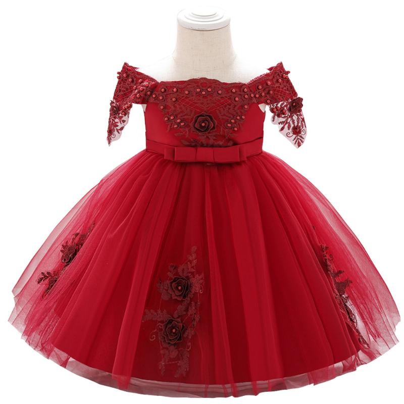 Infant Girl Baptism Dress Foral Lace Christmas Costumes Princess Dresses Birthday Ball Gown Kids Party Wear For Girls Girl's, Blue
Infant Girl Baptism Dress Foral Lace Christmas Costumes Princess Dresses Birthday Ball Gown Kids Party Wear For Girls Girl's, Blue