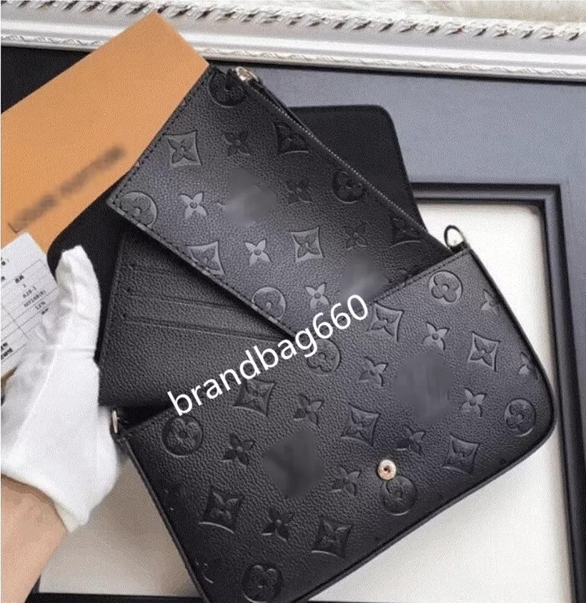 Designers 3 pcs/set Shoulder bags Luxurys women chain strap Crossbody Purse Messenger bag Ladies Handbags wallets With Box Date code, Coffer grid
Designers 3 pcs/set Shoulder bags Luxurys women chain strap Crossbody Purse Messenger bag Ladies Handbags wallets With Box Date code, Coffer grid