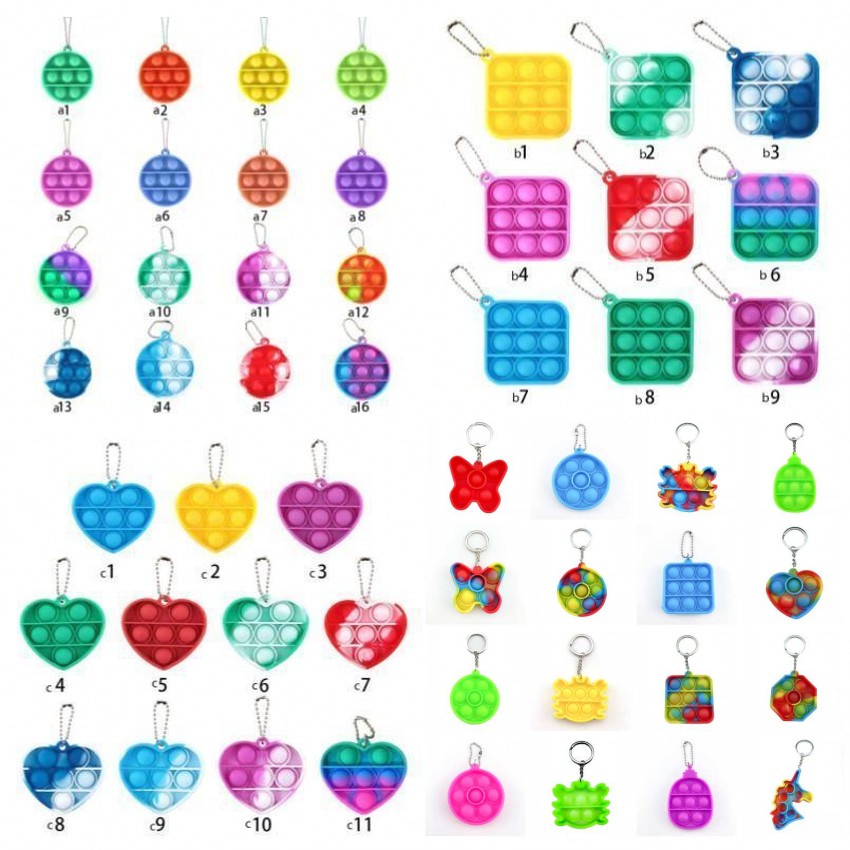 DHL 3-7 days delivery Cheapest Fidget Simple Dimple Keychain Push Bubble It Toys key chain Anti Stress Decompression Bubble Board Key Ring Finger Toy CJ09 
DHL 3-7 days delivery Cheapest Fidget Simple Dimple Keychain Push Bubble It Toys key chain Anti Stress Decompression Bubble Board Key Ring Finger Toy CJ09
