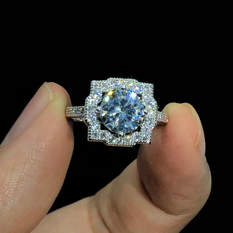 Wedding Rings Vintage Aesthetic Women Ring Engagement Bride Jewelry Silver Color Luxury Geometry Zircon Jewellery Gift Wholesale R655, Slivery;golden
Wedding Rings Vintage Aesthetic Women Ring Engagement Bride Jewelry Silver Color Luxury Geometry Zircon Jewellery Gift Wholesale R655, Slivery;golden