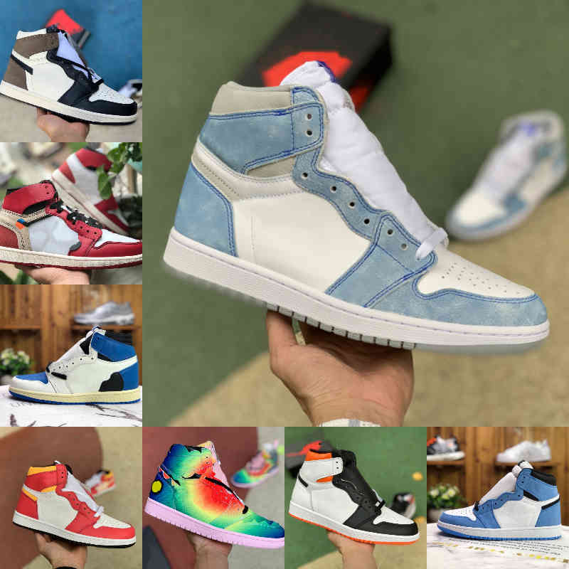 Top Quality Mens 1 High OG Basketball Shoes Electro Orange UNC Patent UNIVERSITY BLUE J Balvin Hyper Royal DARK MOCHA Candy 1s Banned Chicago Women Trainer Sneakers, Blue unc
Top Quality Mens 1 High OG Basketball Shoes Electro Orange UNC Patent UNIVERSITY BLUE J Balvin Hyper Royal DARK MOCHA Candy 1s Banned Chicago Women Trainer Sneakers, Blue unc