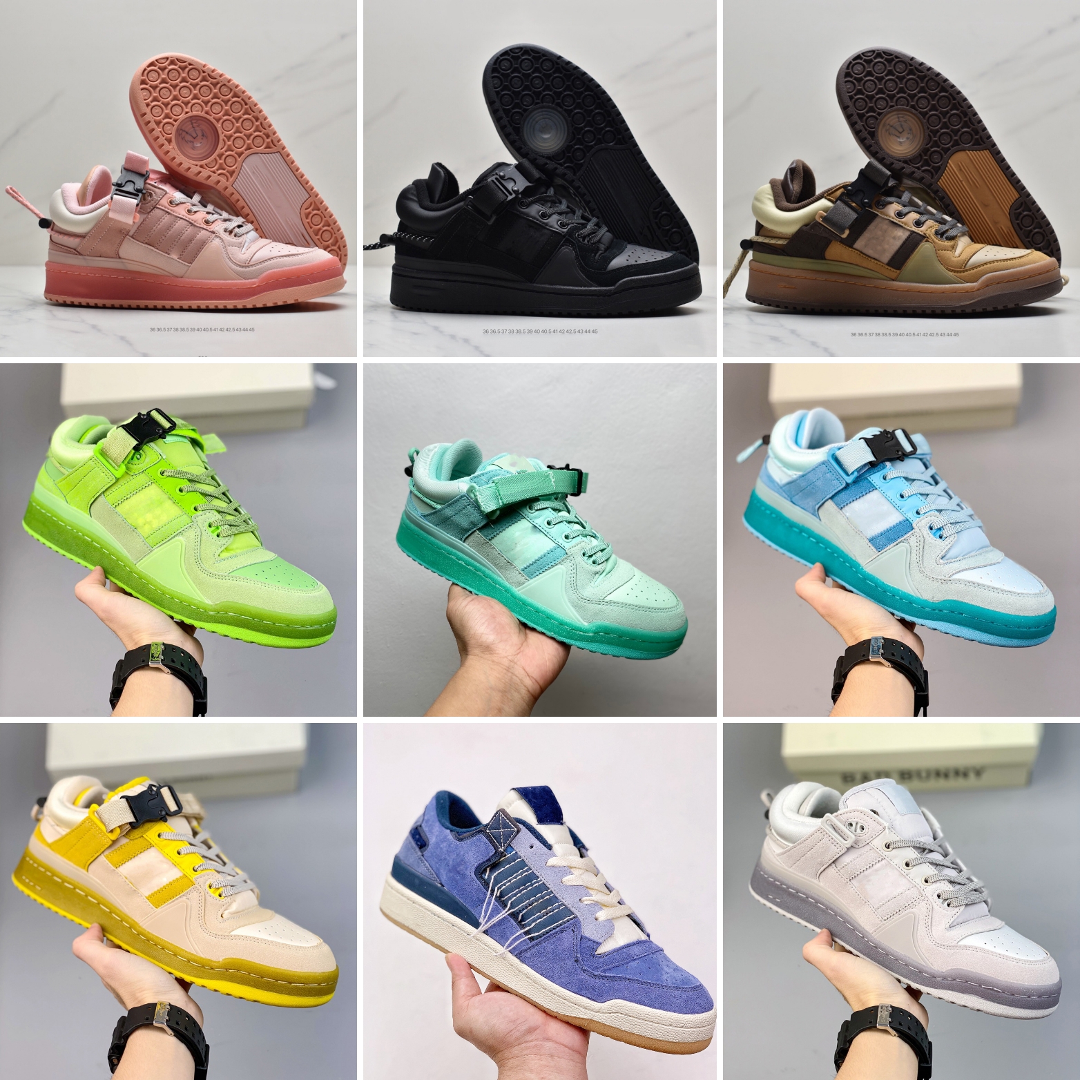 2021 dress Shoes Bad Pink Bunny forum low brown Black fashion style outdoor shoe high quality size 36-45 with without box orbit grey back to school, #6
2021 dress Shoes Bad Pink Bunny forum low brown Black fashion style outdoor shoe high quality size 36-45 with without box orbit grey back to school, #6