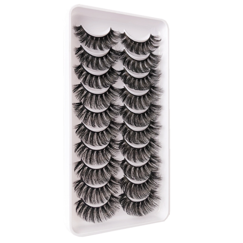 10 Pairs 100% Handmade Lash 3D Natural False Eyelashes Fluffy Lashes Soft Eyelash Extension Makeup Kit Cilios
10 Pairs 100% Handmade Lash 3D Natural False Eyelashes Fluffy Lashes Soft Eyelash Extension Makeup Kit Cilios