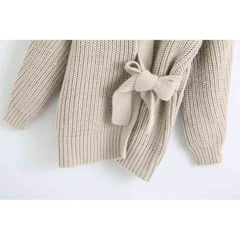 Fashion V Neck Women Cardigan Coats Summer Casual Ladies Knitwears Loosen Female Knitted Girls Chic Sweaters 210430