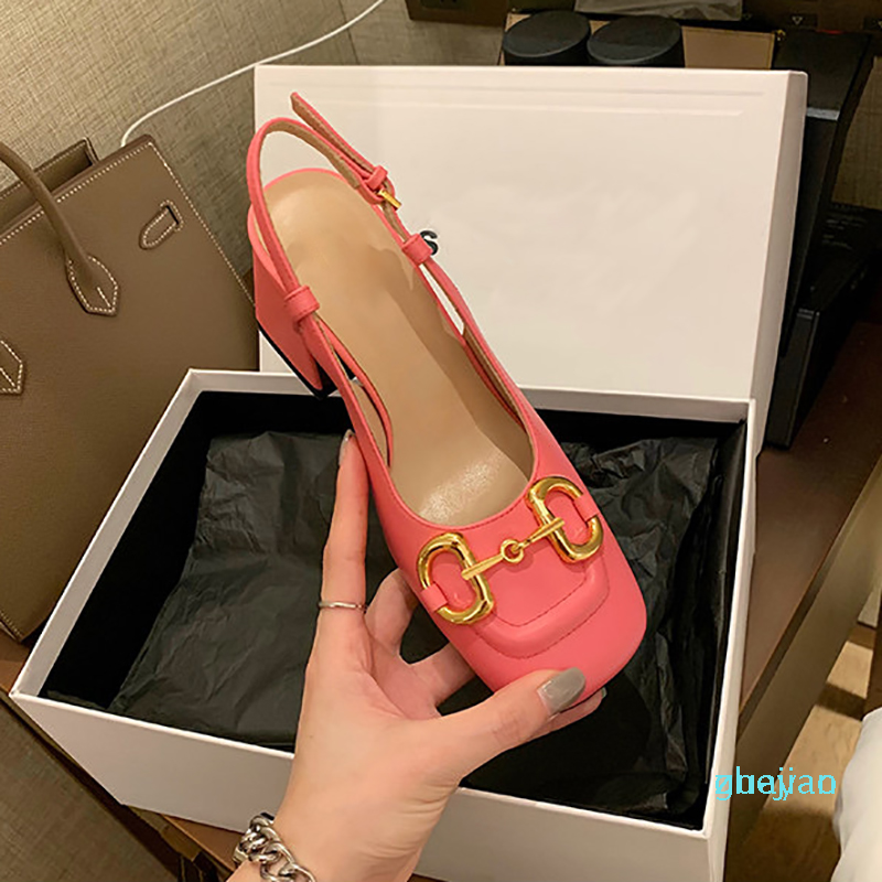 designer Women's mid-heel Slingback pump with Horsebit Summer Vintage Sandals Real Leather Mules Shoes Square Serpentine Party Shoes 2662, Color 1
designer Women's mid-heel Slingback pump with Horsebit Summer Vintage Sandals Real Leather Mules Shoes Square Serpentine Party Shoes 2662, Color 1