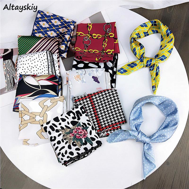 Scarves Women Printed Multi-function Square Scarf Simple Elegant Korean Style Harajuku Womens High Quality Trend Wraps All-match, Blue;gray
Scarves Women Printed Multi-function Square Scarf Simple Elegant Korean Style Harajuku Womens High Quality Trend Wraps All-match, Blue;gray