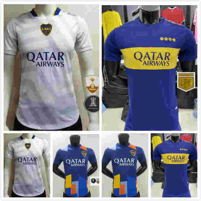 Player Version 21 22 Boca Juniors soccer jersey CARLITOS MARADONA TEVEZ DE ROSSI 2021 third home away 3rd 4th thailand football shirt MEN UNIFORM, White
Player Version 21 22 Boca Juniors soccer jersey CARLITOS MARADONA TEVEZ DE ROSSI 2021 third home away 3rd 4th thailand football shirt MEN UNIFORM, White