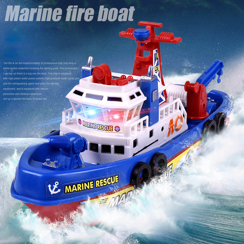 Music Light Electric Marine Rescue Fire Fighting Boat Electric Marine Rescue Fire Boat Water Spraying Ship Play toy kid gifts
Music Light Electric Marine Rescue Fire Fighting Boat Electric Marine Rescue Fire Boat Water Spraying Ship Play toy kid gifts