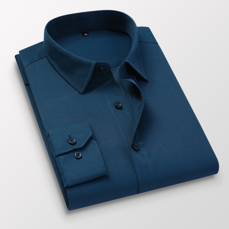 2022 Men's long-sleeved spring and summer white shirt business professional formal wear loose plus size black Dress Shirts, Same picture color 5
2022 Men's long-sleeved spring and summer white shirt business professional formal wear loose plus size black Dress Shirts, Same picture color 5