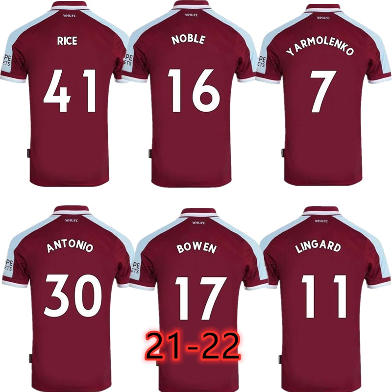 21/22 West Soccer Jerseys 2021 2022 United Home Away YARMOLENKO LANZINI NOBLE BOWEN ANTONIO Football Shirt FORNALS RICE Mens + Kids Kit, Black
21/22 West Soccer Jerseys 2021 2022 United Home Away YARMOLENKO LANZINI NOBLE BOWEN ANTONIO Football Shirt FORNALS RICE Mens + Kids Kit, Black