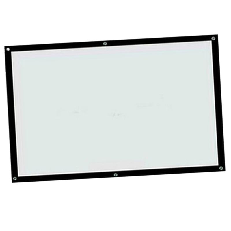 Projection Screens Screen 60" 16: 9 Portable & Foldable Wall Ceiling Mount Projector
Projection Screens Screen 60" 16: 9 Portable & Foldable Wall Ceiling Mount Projector