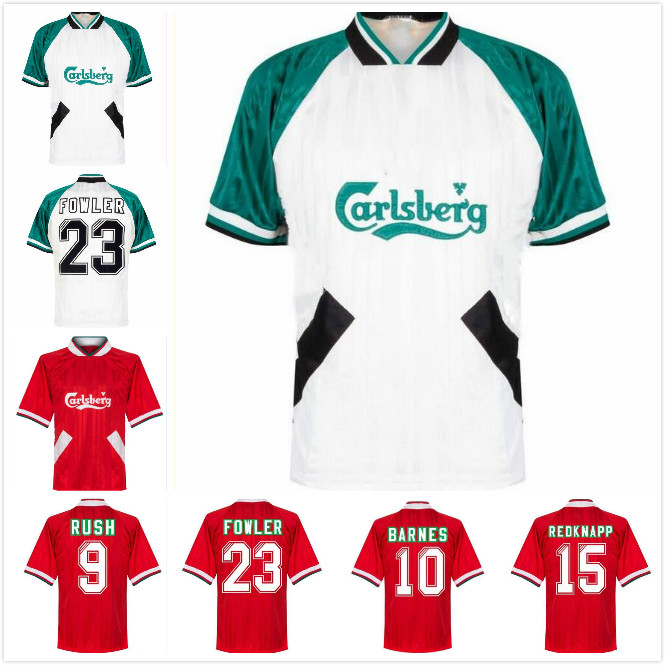 1993 1995 Barnes Rush FOWLER McManaman Owen retro soccer jersey home away 93 94 95 Redknapp Carragher classic vintage old football shirt
1993 1995 Barnes Rush FOWLER McManaman Owen retro soccer jersey home away 93 94 95 Redknapp Carragher classic vintage old football shirt