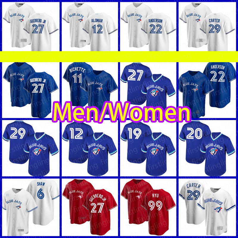 Blue Jays Jerseys 27 Vladimir Guerrero Jr. Bo Bichette Toronto Cavan Biggio George Springer Lourdes Gurriel Jr. Rafael Dolis Marcus Semien, Blue;black
Blue Jays Jerseys 27 Vladimir Guerrero Jr. Bo Bichette Toronto Cavan Biggio George Springer Lourdes Gurriel Jr. Rafael Dolis Marcus Semien, Blue;black