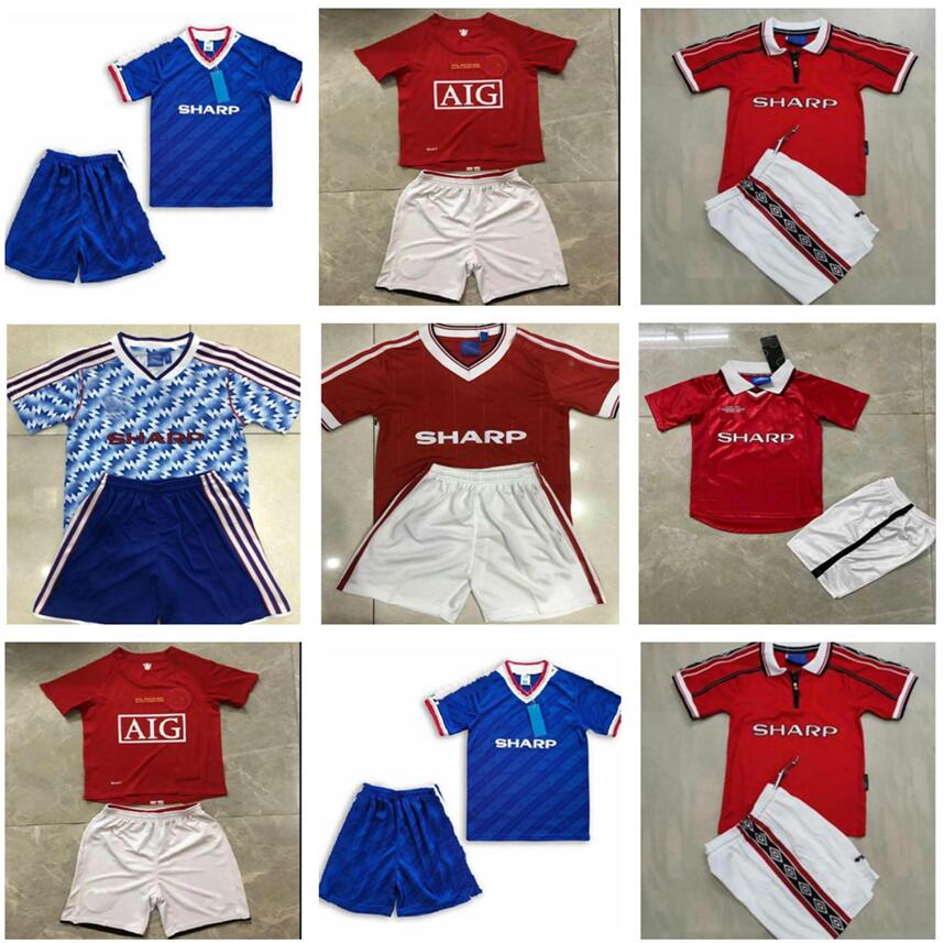 Kids kit Manchester BECKHAM GIGGS SOLSKJAER RETRO soccer jersey final 1984 1985 1986 1990 1992 1998 1999 2000 2007 2008 MAN UTD Classic boys football shirt uniform, Grey
Kids kit Manchester BECKHAM GIGGS SOLSKJAER RETRO soccer jersey final 1984 1985 1986 1990 1992 1998 1999 2000 2007 2008 MAN UTD Classic boys football shirt uniform, Grey