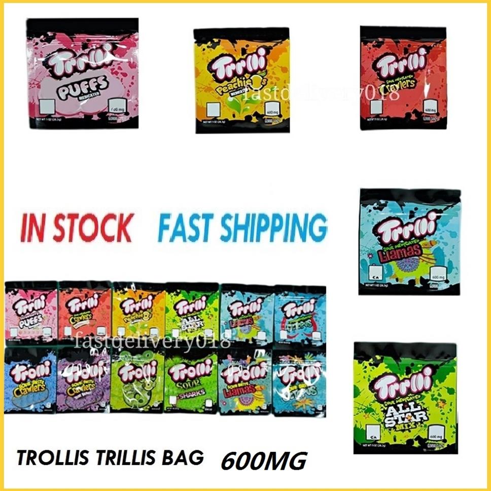 TROLLIS TRILLIS Bag 600mg Edibles Mylar Package Smell Proof Infused Gummies Pouch Zipper Bags Packaging 12 colors MIX IN STOCK Link BROWNIE
TROLLIS TRILLIS Bag 600mg Edibles Mylar Package Smell Proof Infused Gummies Pouch Zipper Bags Packaging 12 colors MIX IN STOCK Link BROWNIE