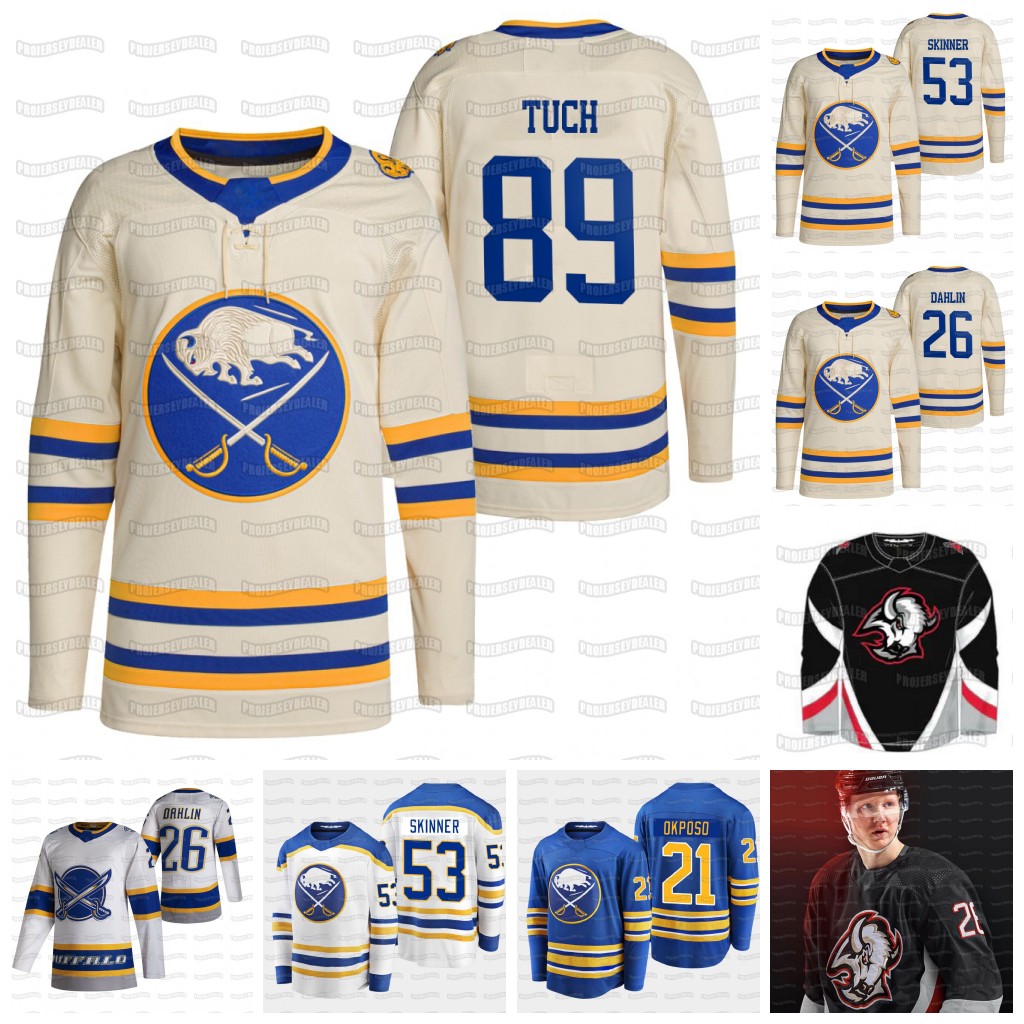 Alex Tuch Sabres 2022 Heritage Classic Jersey Rasmus Dahlin Jeff Skinner John Hayden Mark Jankowski Tage Thompson Kyle Okposo Victor Olofsson Cozens, 2022 heritage classic youth s-xl
Alex Tuch Sabres 2022 Heritage Classic Jersey Rasmus Dahlin Jeff Skinner John Hayden Mark Jankowski Tage Thompson Kyle Okposo Victor Olofsson Cozens, 2022 heritage classic youth s-xl