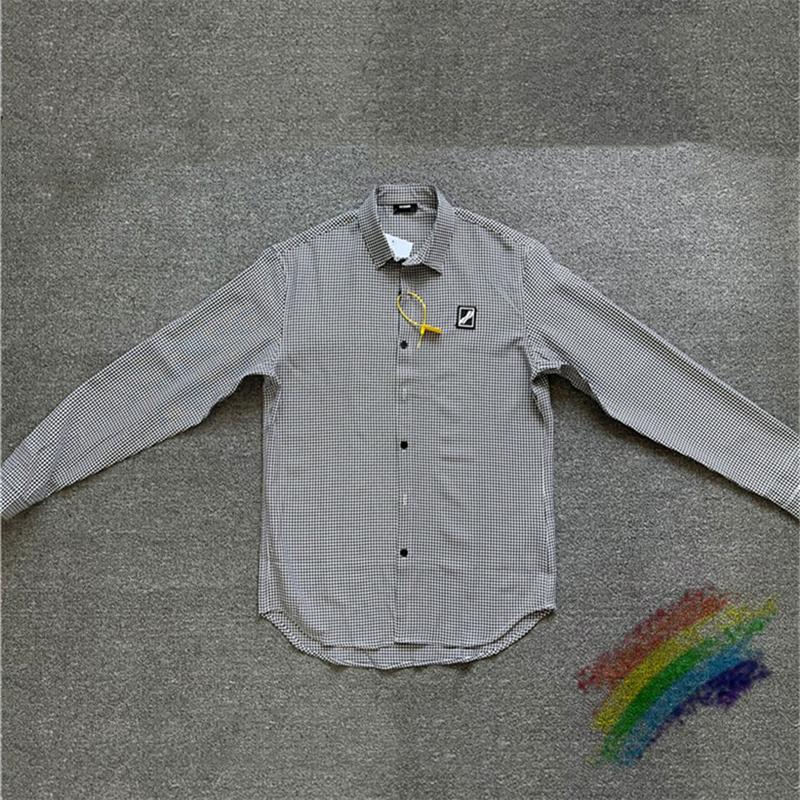 Men's Casual Shirts Plaid WE11DONE Shirt Men Women T-Shirt 1:1 High Quality Long Sleeve Tops Tee, White;black
Men's Casual Shirts Plaid WE11DONE Shirt Men Women T-Shirt 1:1 High Quality Long Sleeve Tops Tee, White;black