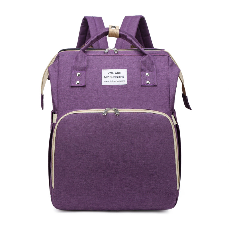 Cross-Border New Arrival Mummy Bag Baby Diaper Bag Folding Bag Portable Large Capacity Handbag Mummy Backpack Backpack Back Pack Wholesa
Cross-Border New Arrival Mummy Bag Baby Diaper Bag Folding Bag Portable Large Capacity Handbag Mummy Backpack Backpack Back Pack Wholesa
