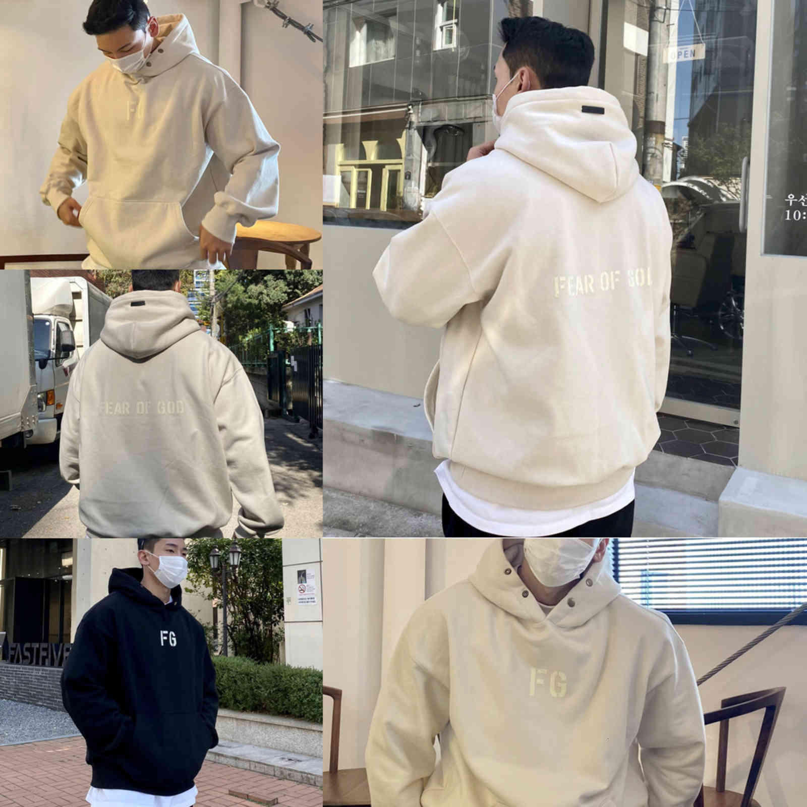 Top Quality Luxury Fears Hoodies Fog of Denim God Season 7 main high street Japanese Korean American couple sweater, Back printed khaki
Top Quality Luxury Fears Hoodies Fog of Denim God Season 7 main high street Japanese Korean American couple sweater, Back printed khaki