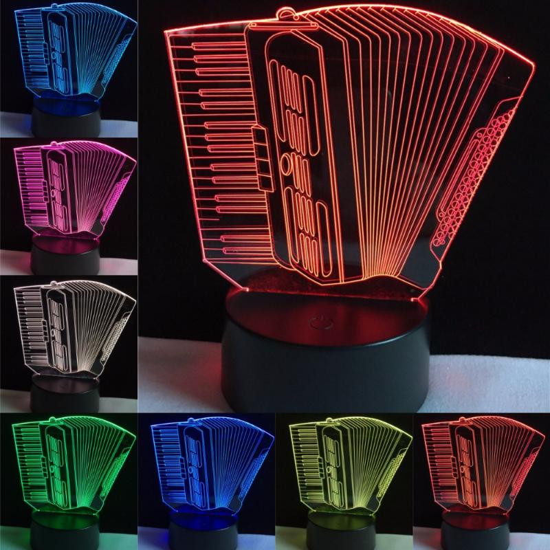 Night Lights Accordion Shape 3D Lamp LED USB Light Touch RGB Colors Changing Table Bedside Decoration Fashion
Night Lights Accordion Shape 3D Lamp LED USB Light Touch RGB Colors Changing Table Bedside Decoration Fashion